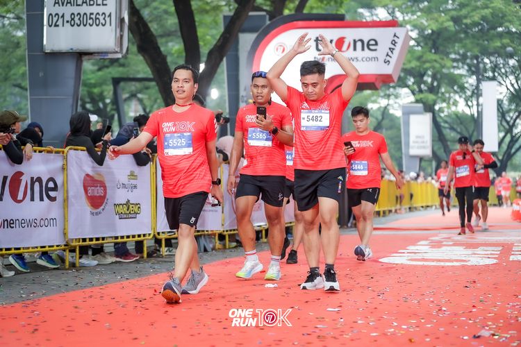 Race photo from ONE RUN 10K 2025