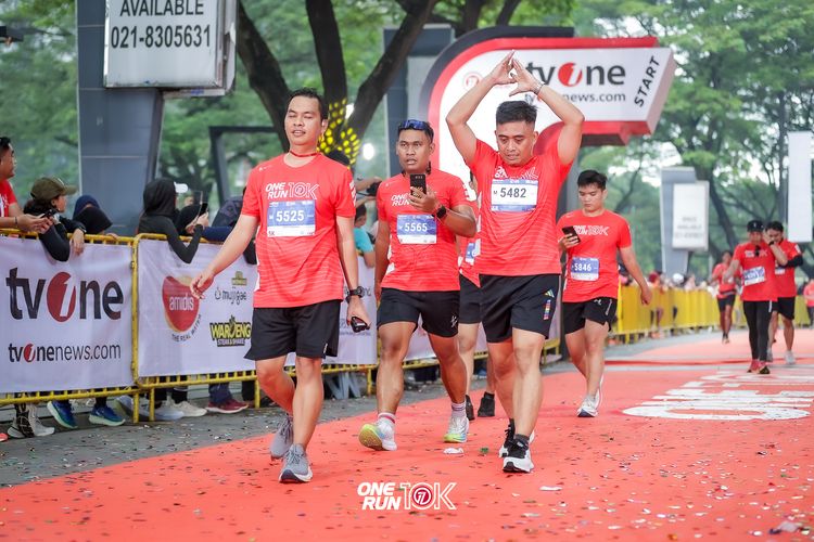 Race photo from ONE RUN 10K 2025