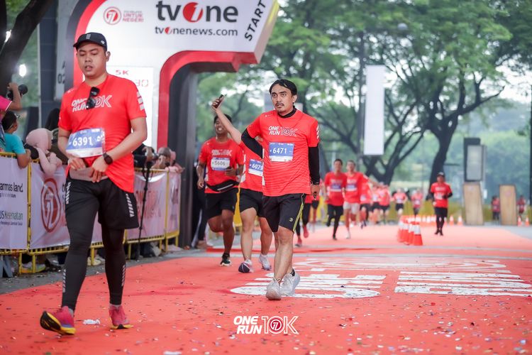 Race photo from ONE RUN 10K 2025
