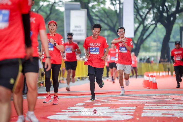 Race photo from ONE RUN 10K 2025