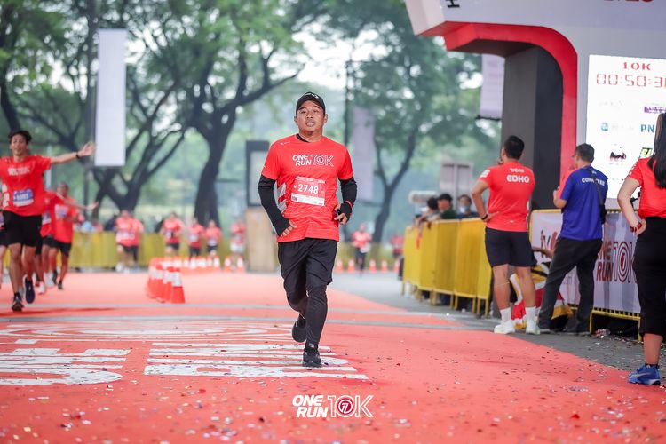 Race photo from ONE RUN 10K 2025