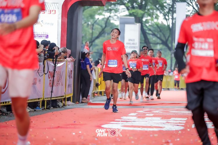 Race photo from ONE RUN 10K 2025