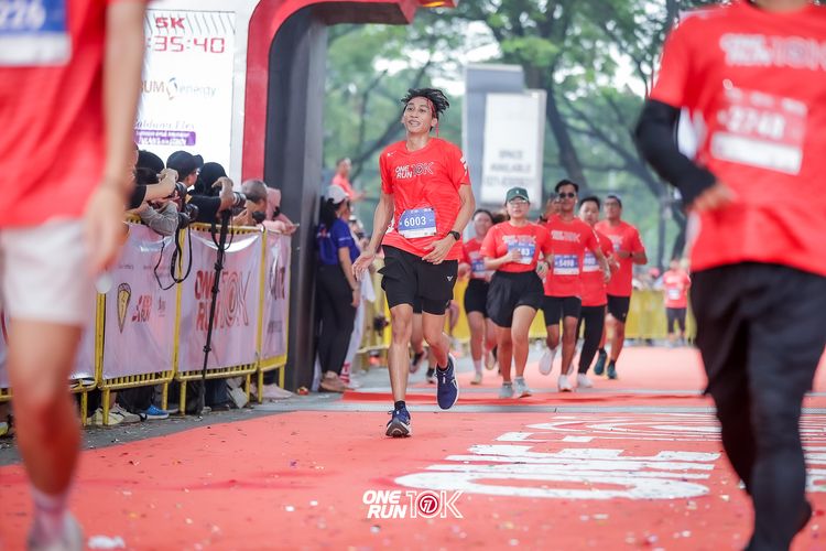 Race photo from ONE RUN 10K 2025