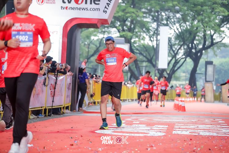 Race photo from ONE RUN 10K 2025
