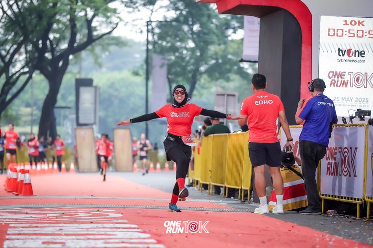 Race photo from ONE RUN 10K 2025