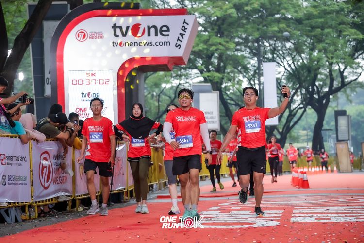 Race photo from ONE RUN 10K 2025