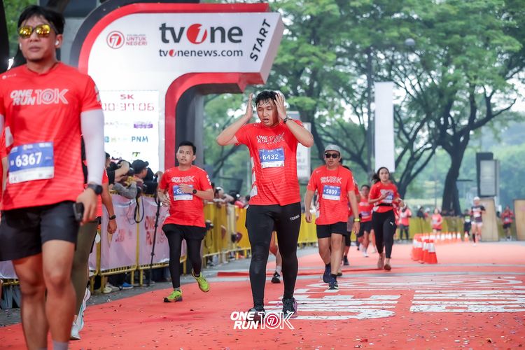 Race photo from ONE RUN 10K 2025