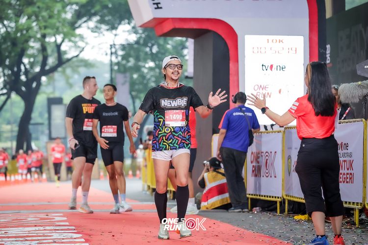 Race photo from ONE RUN 10K 2025