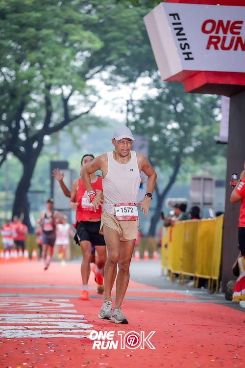 Race photo from ONE RUN 10K 2025
