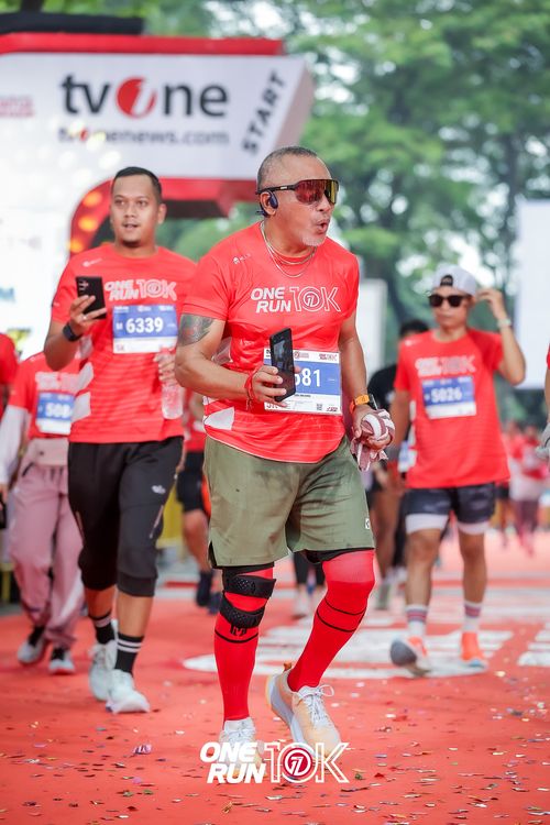 Race photo from ONE RUN 10K 2025