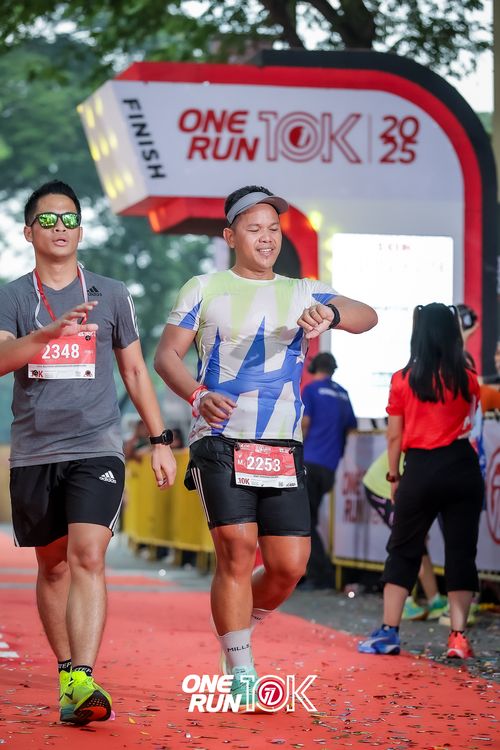 Race photo from ONE RUN 10K 2025