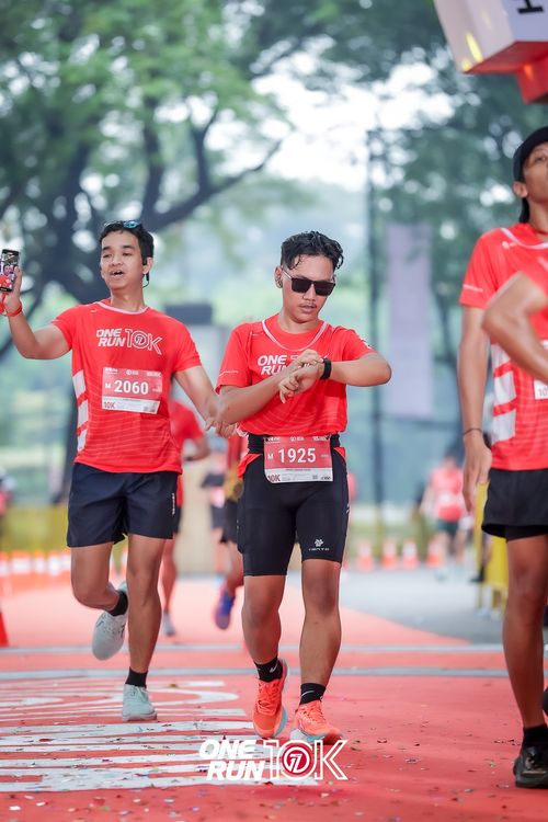 Race photo from ONE RUN 10K 2025
