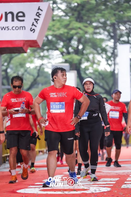 Race photo from ONE RUN 10K 2025