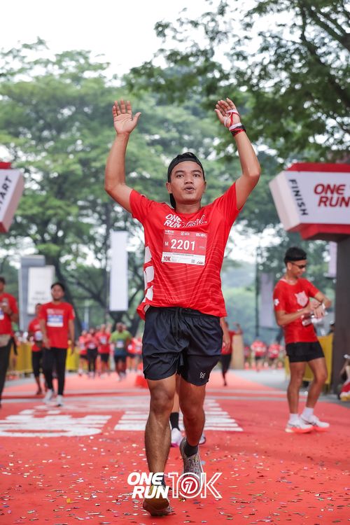 Race photo from ONE RUN 10K 2025