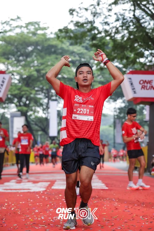 Race photo from ONE RUN 10K 2025