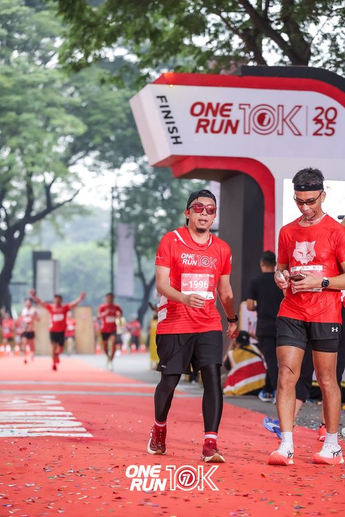 Race photo from ONE RUN 10K 2025
