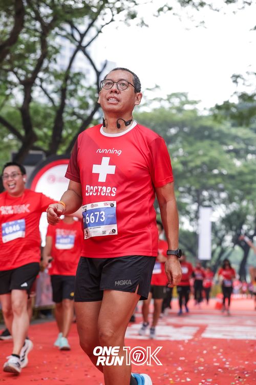 Race photo from ONE RUN 10K 2025