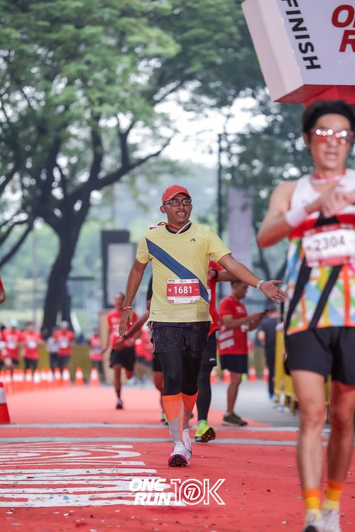 Race photo from ONE RUN 10K 2025