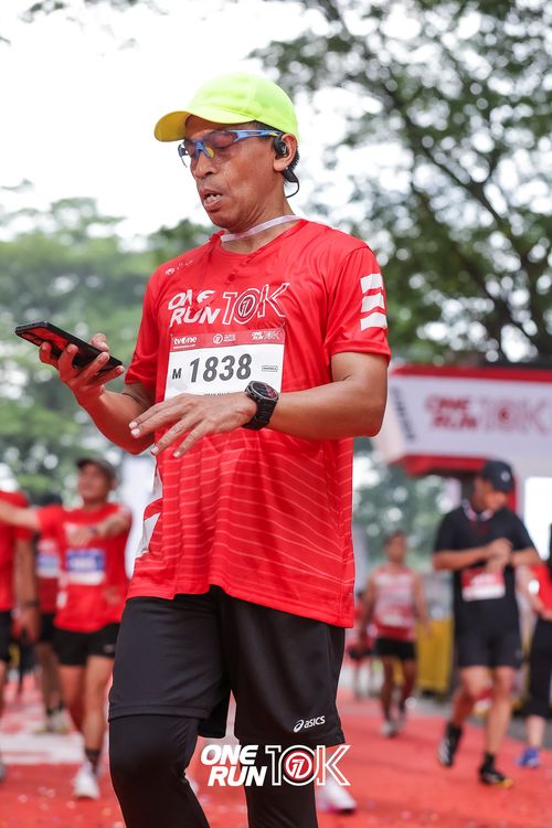 Race photo from ONE RUN 10K 2025
