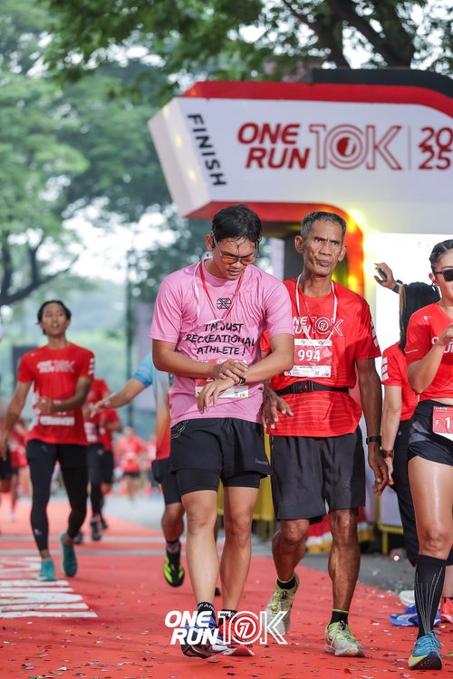 Race photo from ONE RUN 10K 2025