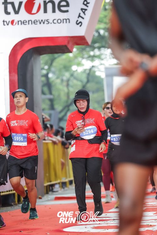Race photo from ONE RUN 10K 2025