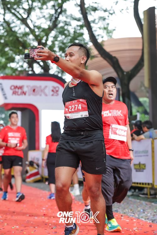 Race photo from ONE RUN 10K 2025