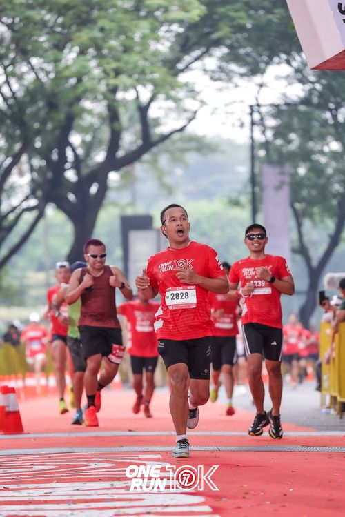 Race photo from ONE RUN 10K 2025