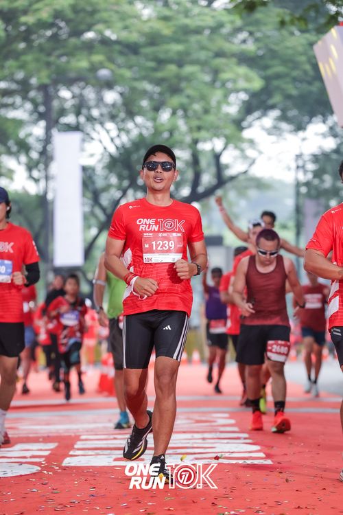 Race photo from ONE RUN 10K 2025