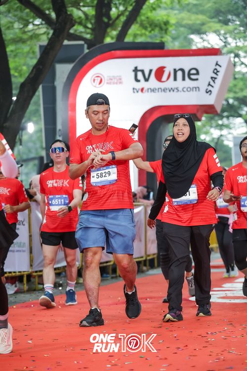 Race photo from ONE RUN 10K 2025