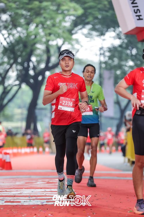 Race photo from ONE RUN 10K 2025