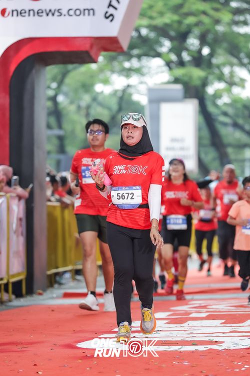 Race photo from ONE RUN 10K 2025