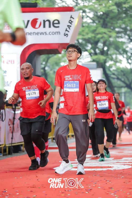 Race photo from ONE RUN 10K 2025
