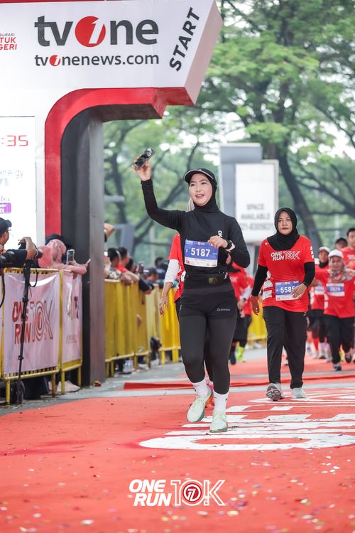 Race photo from ONE RUN 10K 2025