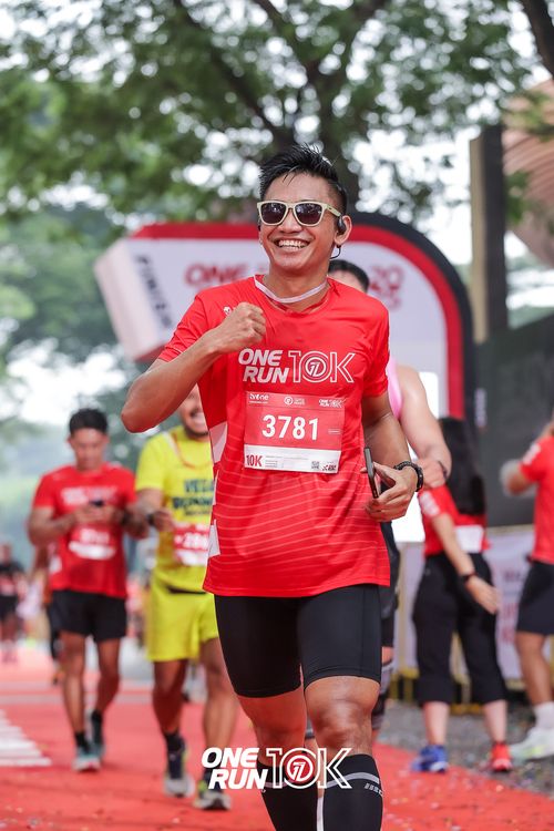 Race photo from ONE RUN 10K 2025