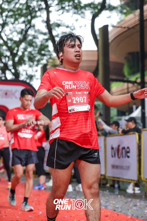 Race photo from ONE RUN 10K 2025