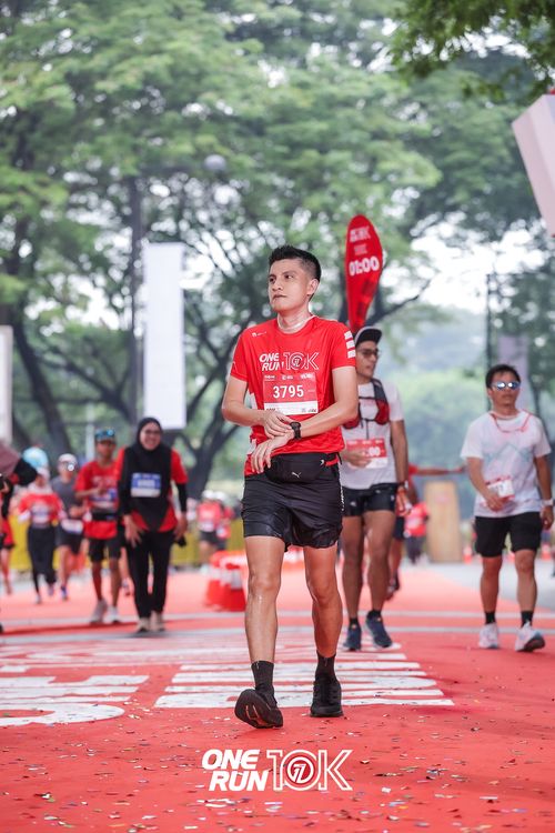 Race photo from ONE RUN 10K 2025