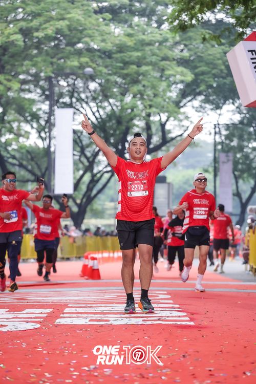 Race photo from ONE RUN 10K 2025