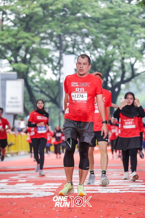 Race photo from ONE RUN 10K 2025