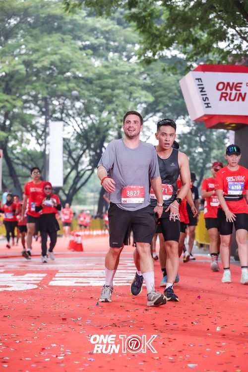 Race photo from ONE RUN 10K 2025