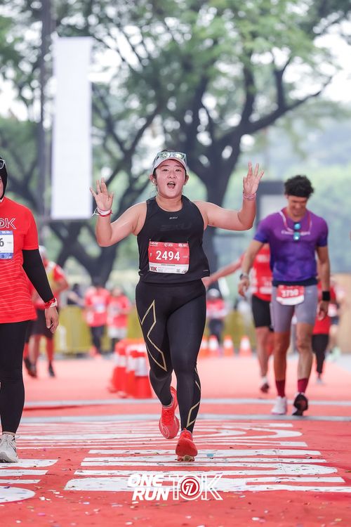 Race photo from ONE RUN 10K 2025