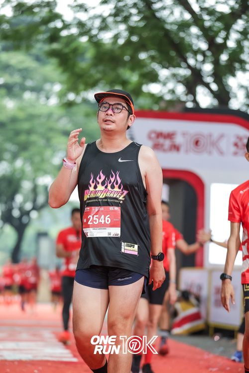 Race photo from ONE RUN 10K 2025