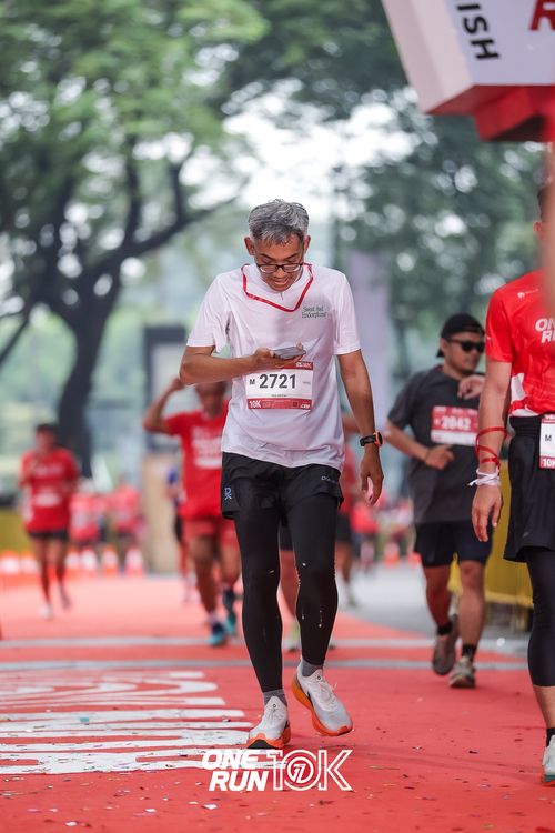 Race photo from ONE RUN 10K 2025