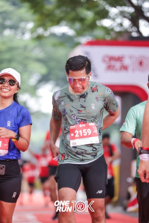 Race photo from ONE RUN 10K 2025