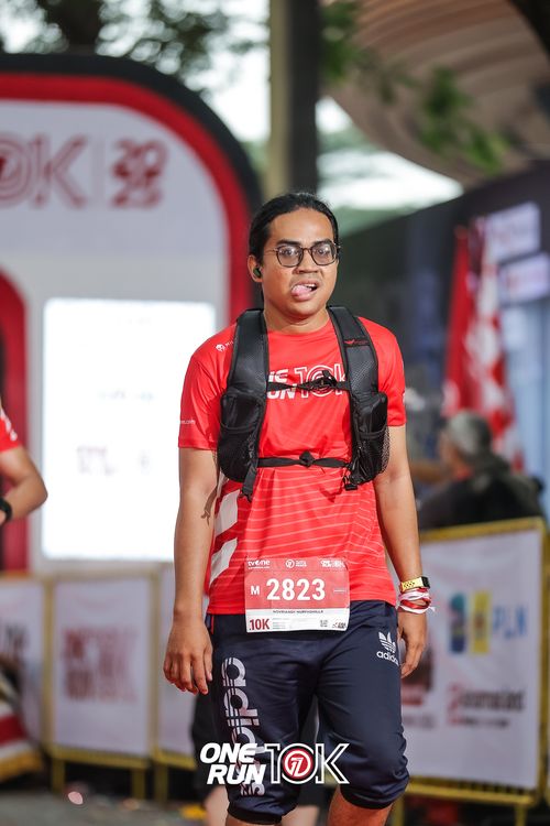 Race photo from ONE RUN 10K 2025