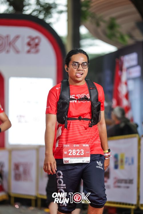 Race photo from ONE RUN 10K 2025