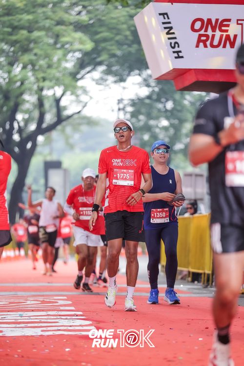 Race photo from ONE RUN 10K 2025
