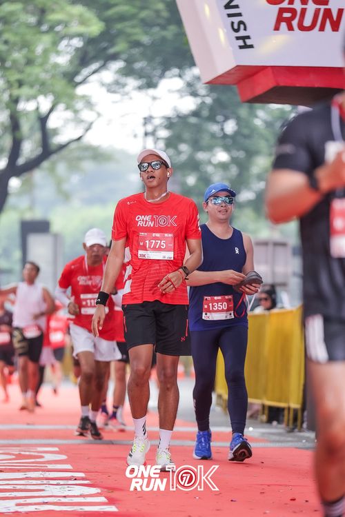 Race photo from ONE RUN 10K 2025
