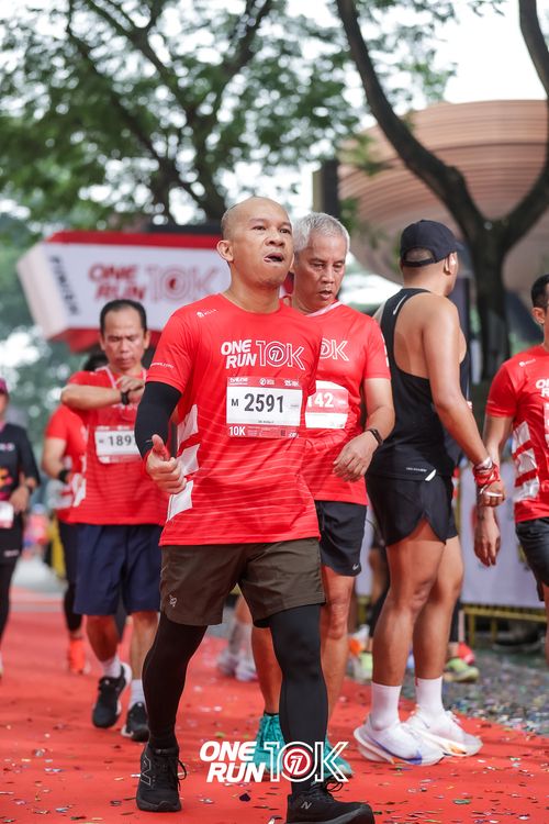 Race photo from ONE RUN 10K 2025