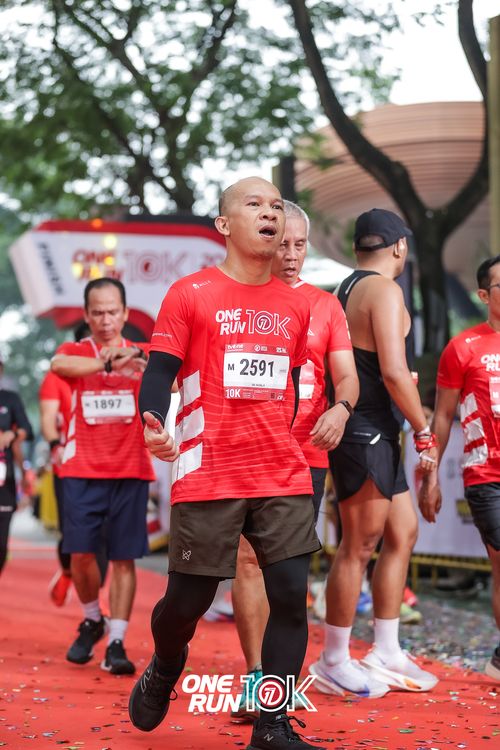 Race photo from ONE RUN 10K 2025