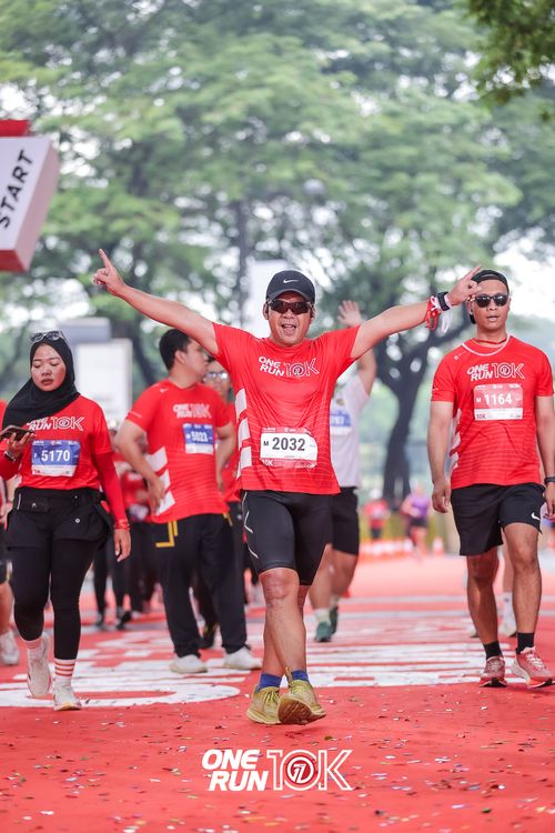 Race photo from ONE RUN 10K 2025